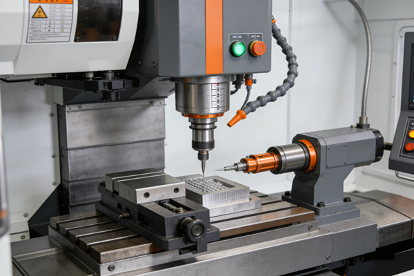 高精密雕銑機設備實拍圖片