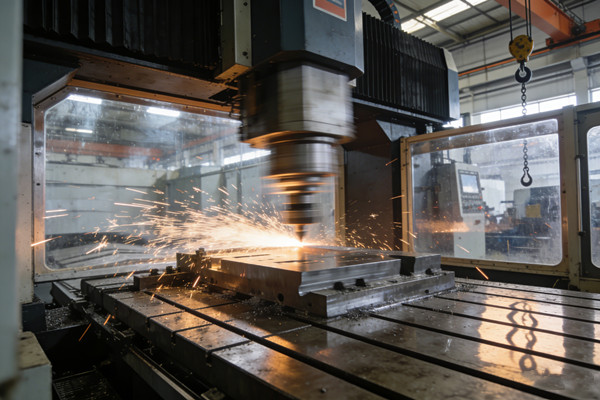 數(shù)控高速龍門銑設備實拍圖